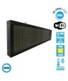 GLOBOSTAR® DISPLAY 90280 Κυλιόμενη Ψηφιακή Επιγραφή 160x32cm P10 Μονής Όψης LED AC 220-240V Αδιάβροχο IP65 Ψυχρό Λευκό 6000K - WiFi Control μέσω FK APP - Αισθητήρας Θερμοκρασίας & Υγρασίας - Μ168 x Π9 x Υ40cm - 2 Χρόνια Εγγύηση
